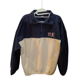 San Francisco Men's Sweatshirt Multi-Color Size Large Pullover Long Sleeve Zip